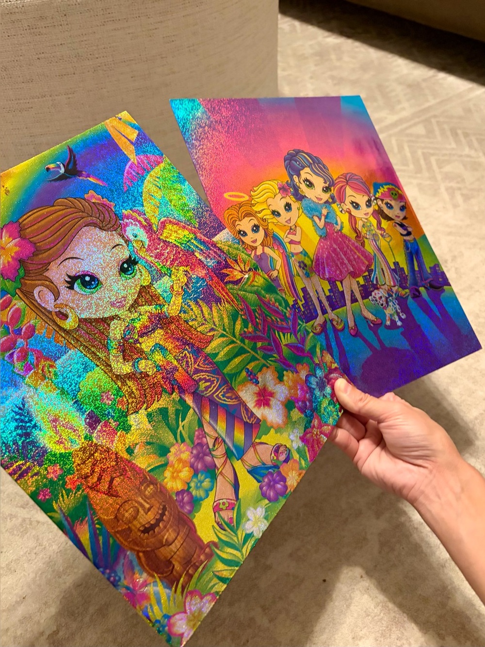 Vintage y2k Lisa Frank Folder Lot